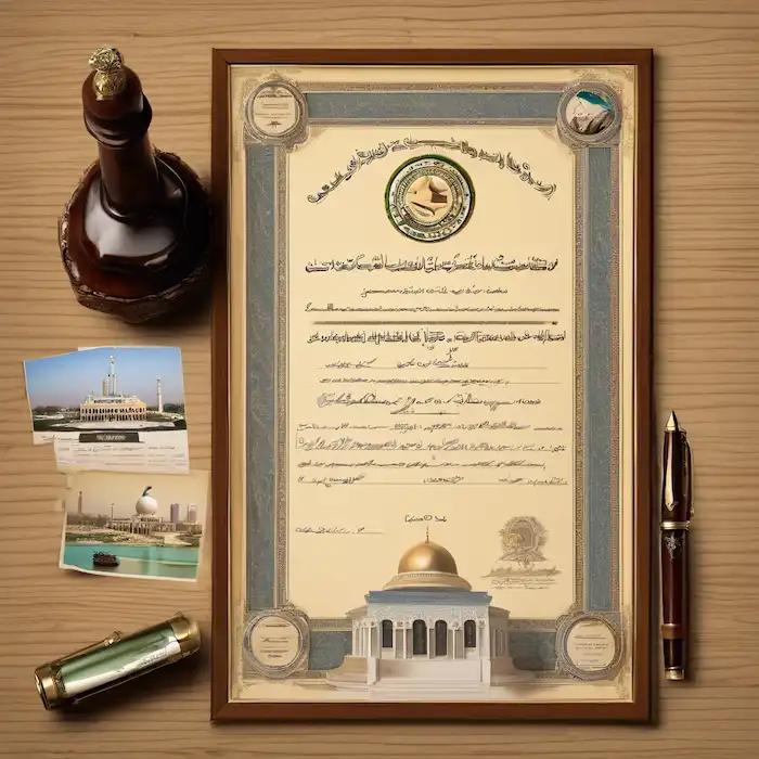 توثيق قسيمة الزواج للسفر للكويت